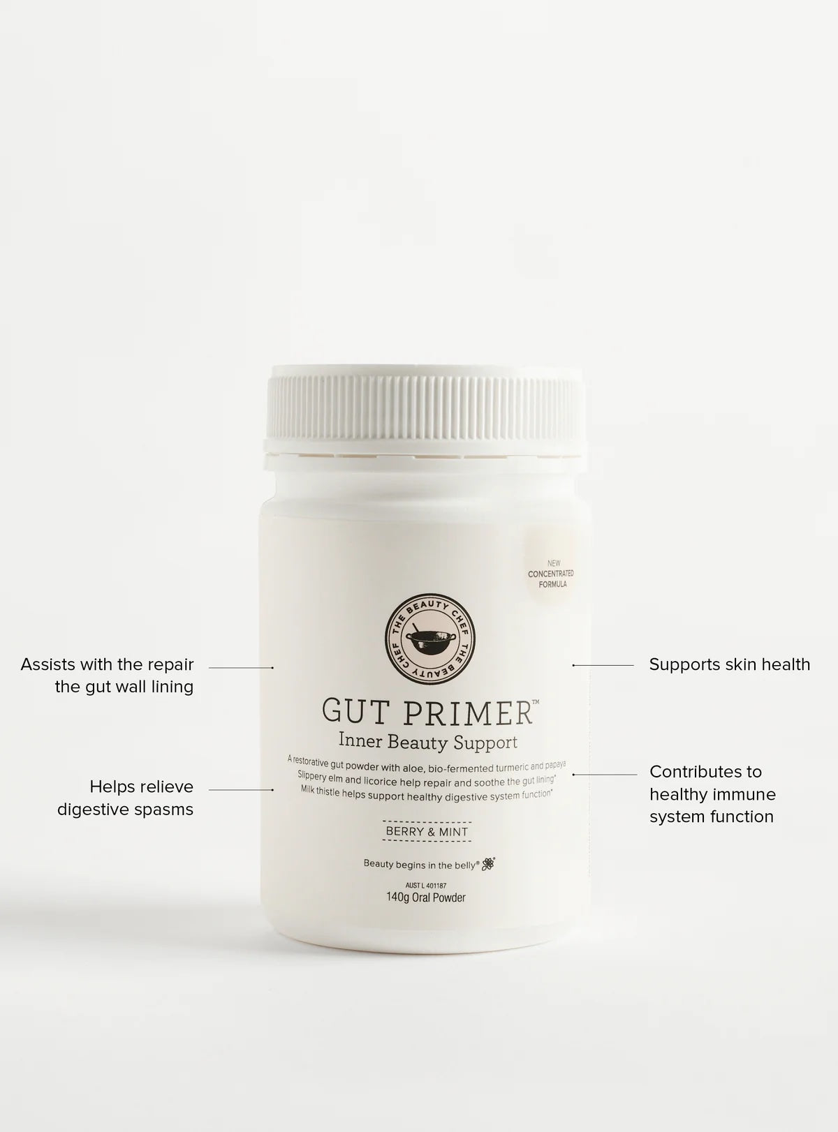 GUT PRIMER™ Inner Beauty Support | 140g / 20 serves