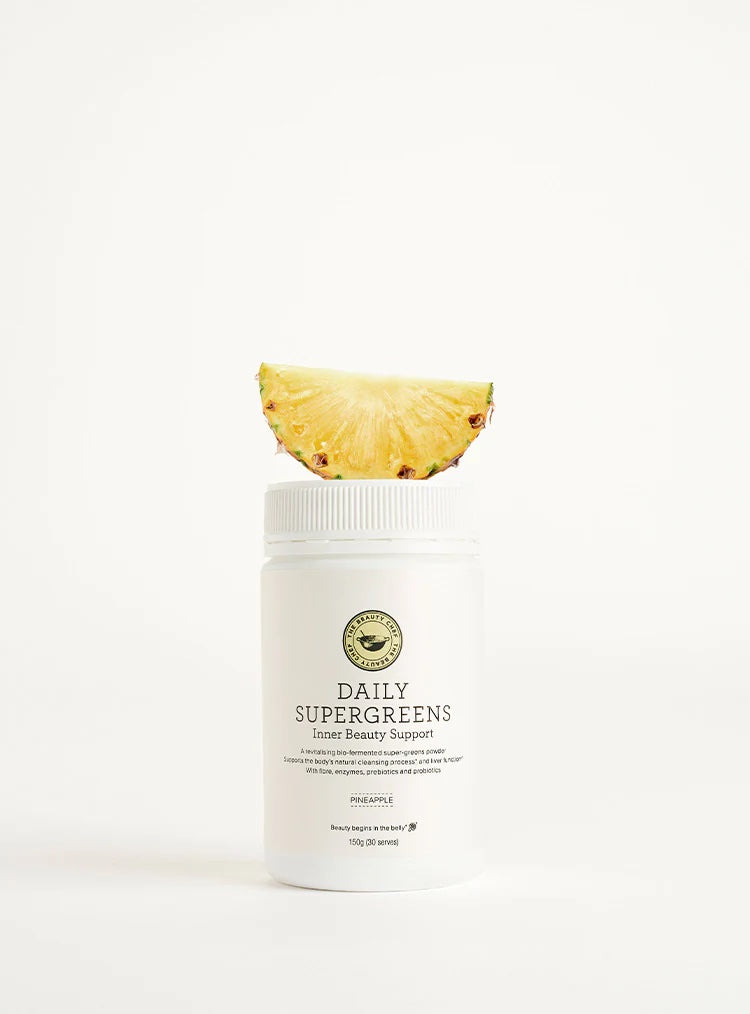 DAILY SUPERGREENS Inner Beauty Support - PINEAPPLE | 150g / 30 serves