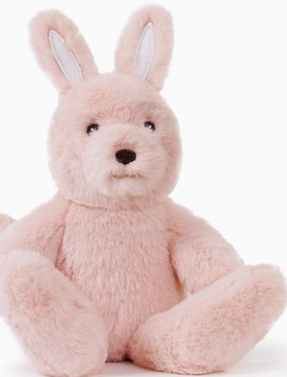 Little Cotton Kangaroo (Vegan Angora) Soft Toy 10"/25cm