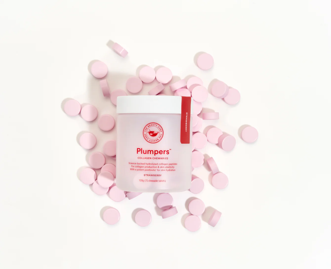 PLUMPERS™ Strawberry | 75 per tub