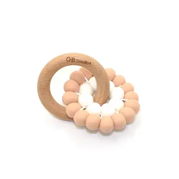 Peach| Eco Friendly Teether Toy