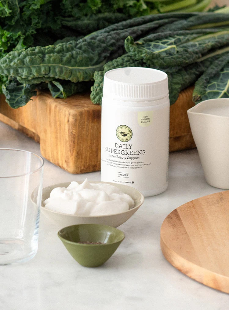 DAILY SUPERGREENS Inner Beauty Support - PINEAPPLE | 150g / 30 serves